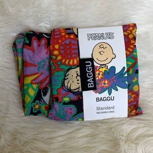 🆕 BAGGU x Peanuts Rainforest Gang Colorful Reusable Bag Standard Size